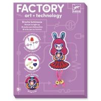 Набір для творчості Djeco Брошка Bunny Girl Factory E-text Фото