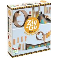 Настольная игра Djeco гра-конструктор ZigGo 25 деталей Фото