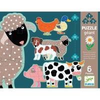 Пазл Djeco гігант Честь та друзі Фото