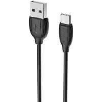 Дата кабель BOROFONE USB 2.0 AM to Type-C 1.0m BX19 Benefit 3A Black Фото