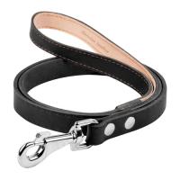 Поводок для собак Collar одинарный непрошитый Ш 16 мм Д 122 см черный Фото