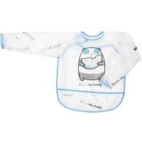 Нагрудничек Akuku с рукавами, Барсук Фото