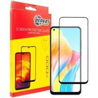 Стекло защитное Dengos Full Glue Oppo A78 4G (black) Фото
