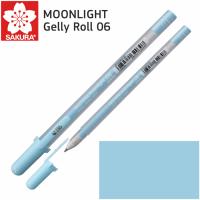 Ручка гелевая Sakura MOONLIGHT Gelly Roll 06, Небесно-блакитний Фото