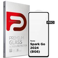 Стекло защитное Armorstandart Pro Tecno Spark Go 2024 (BG6) Black Фото