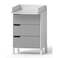 Комод-пеленатор Angelo Магия Mini серый 60х51х90 Фото