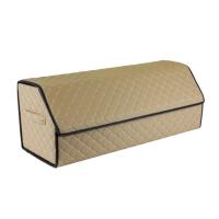 Сумка-органайзер EVAtech ECO XL 30x30x80 см бежева з бежевою ниткою Фото