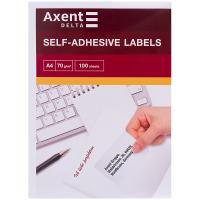 Етикетка самоклеюча Axent 105x37 (16 на листі) с/кл (100 листів) Фото