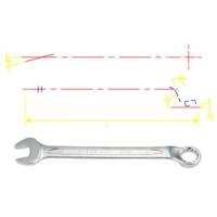 Ключ KING TONY рожково-накидной 45 градусов 9 мм Фото