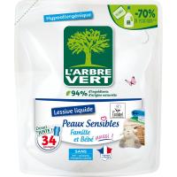 Гель для прання L'Arbre Vert Чутлива шкіра запасний блок 1.53 л Фото