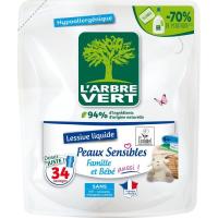 Гель для стирки L'Arbre Vert Чувствительная кожа запасной блок 1.53 л Фото