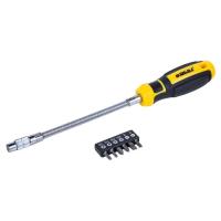 Набір викруток Sigma Mega з гнучким валом + біти 6шт CrV Фото