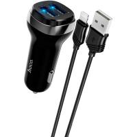 Зарядное устройство HOCO Z40 charger set (iP) 2xUSB Black Фото