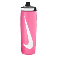 Бутылка для воды Nike Refuel Bottle 24 OZ рожевий, чорний, білий 709 мл Фото
