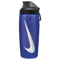 Пляшка для води Nike Refuel Bottle Locking Lid 18 OZ блакитний, чорний, Фото