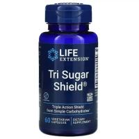 Травы Life Extension Тройная защита от сахара, Tri Sugar Shield, 60 ве Фото