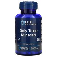 Минералы Life Extension Минералы, Only Trace Minerals, 90 вегетарианских Фото
