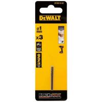 Свердло DeWALT по металу Black & Gold, HSS-G, 1 х 34 х 12 мм, 3 ш Фото