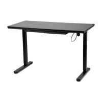 Компьютерный стол Barsky StandUp black glass 1200*600 Фото