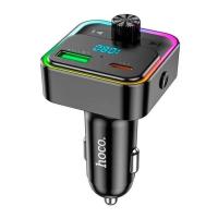 FM модулятор HOCO E81, Black, Box Фото