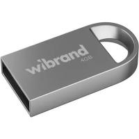 USB флеш накопичувач Wibrand 4GB lynx Silver USB 2.0 Фото