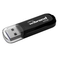 USB флеш накопитель Wibrand 64GB Marten Black USB 3.2 Gen 1 (USB 3.0) Фото
