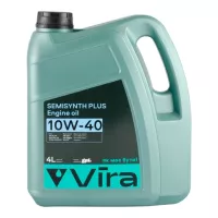 Моторна олива VIRA Semisynthetic Plus 10W-40 4 л Фото