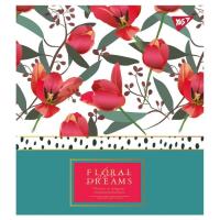 Зошит Yes А5 Floral Dreams 18 аркушів клітинка Фото