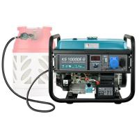Генератор Konner&Sohnen газобензиновый KS 10000E G, 230V, 8.0kW, электрост Фото