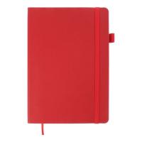 Книга записна Buromax BRIEF А5 96 аркушів крапка, червоний Фото