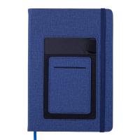 Книга записна Buromax COMFORT А5 96 аркушів крапка, синій Фото
