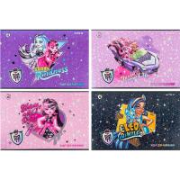 Альбом для малювання Kite Monster High 12 аркушів Фото