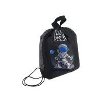 Сумка для взуття Cool For School Чорна з кишенею Фото