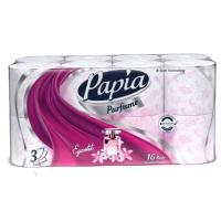 Туалетний папір Papia Parfume 3 шари 16 рулонів Фото