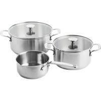 Набір посуду KitchenAid 5 предметів 16/20/24 см 1,5/3,1/4,8 л Фото