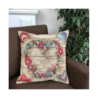 Наволочка Прованс гобеленовая декоративная Wooden 45х45 Фото