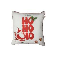 Наволочка Прованс декоративная Санта Но-Но-Но 45х45 Фото