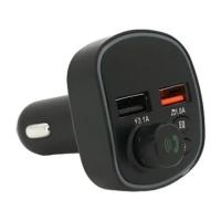 FM модулятор Voltronic Q2 з еквалайзером, 1.5A, FM, USB, TF Фото