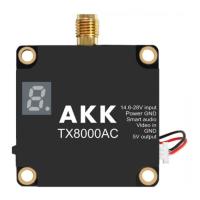 Видеопередатчик (VTX) AKK Ultra Long Range 8W 4.9G-6G 96CH Фото