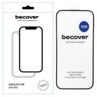Скло захисне BeCover Apple iPhone 16 10D Black Фото