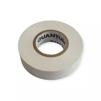 Ізоляційна стрічка Quantum white shinny 18мм/30м Фото