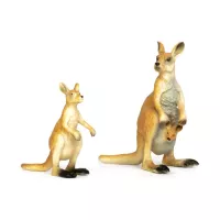 Фигурка Kids Team набор Кенгуру c малышом и с кенгуренком Фото