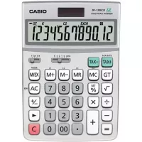 Калькулятор Casio DF-120ECO-W-EP, серый Фото