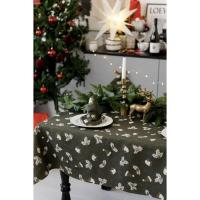 Скатерть Прованс Шапочки на зеленом 136х220 см Фото