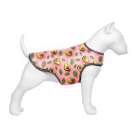 Курточка для животных WAUDOG Clothes Накидка Авокадо на розовом L Фото