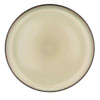 Тарілка Ardesto Bolzano, 26.6см, кераміка, чорно-зелений Фото