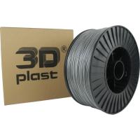 Пластик для 3D-принтера 3Dplast PLA 1.75мм, 3кг, gray - metallic Фото