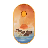 Мишка 2E MF300 CAPYBARASUNSET Silent Wireless/Bluetooth Yel Фото