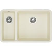 Мийка кухонна GRANADO Under top DOUBLE ivory Фото