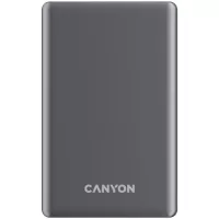 Батарея універсальна Canyon 5000mAh OnPower 505 slim Magsafe PD/20W Dark Grey Фото